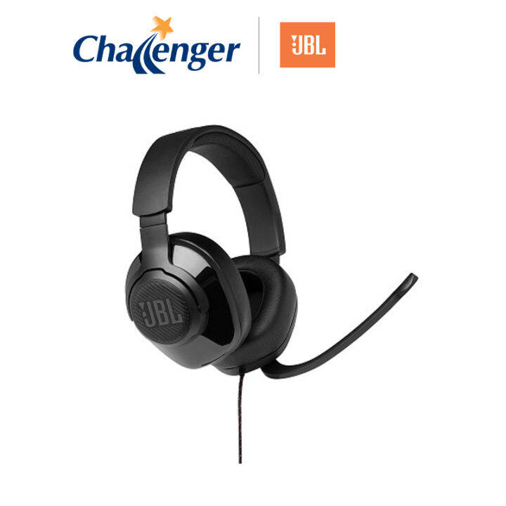JBL Quantum 200 Gaming Headset (Black) Lazada Singapore