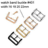 316L สแตนเลสนาฬิกาหัวเข็มขัด16มิลลิเมตร18มิลลิเมตร20มิลลิเมตร22มิลลิเมตรโลหะเงินสีดำทองแทนที่นาฬิกาวงสายจับมือดูอุปกรณ์เสริม