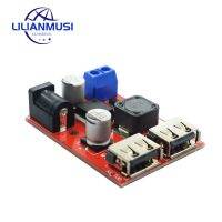 LM2596S LM2596 DC-DC USB คู่9V 12V 24V 36V ถึง5V 3A Step Down Buck แผลงที่แปลงโมดูลตัวจ่ายพลังงานแสงอาทิตย์ที่ชาร์จแบตในรถ