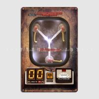 Steampunks Rustic Flux Capacitor Metal Sign Cinema Kitchen Classic Cave Pub Plaques Tin Sign Poster