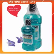 FREESHIP 50K COMBO Nước súc miệng diệt khuẩn LISTERINE COOL MINT 750ml +