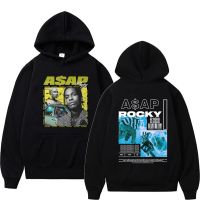 Rapper Asap Rocky Print Hoodie Men Hip Hop Music Sweatshirt Man Black Cotton Basic Hooides Male Oversized Hoody Streetwear Size XS-4XL