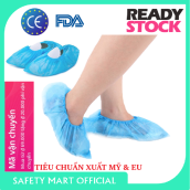 Combo 50 đôi Bọc Giày Vải Không Dệt Phòng sạch chống tĩnh điện chống dịch hiệu quả - Tiêu chuẩn xuất khẩu CE FDA