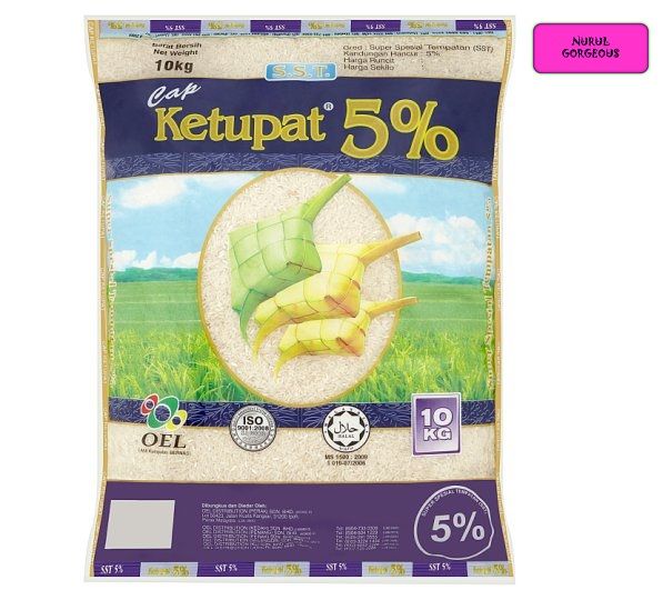 Cap Ketupat Super Spesial Tempatan 5 Rice 10kg Lazada