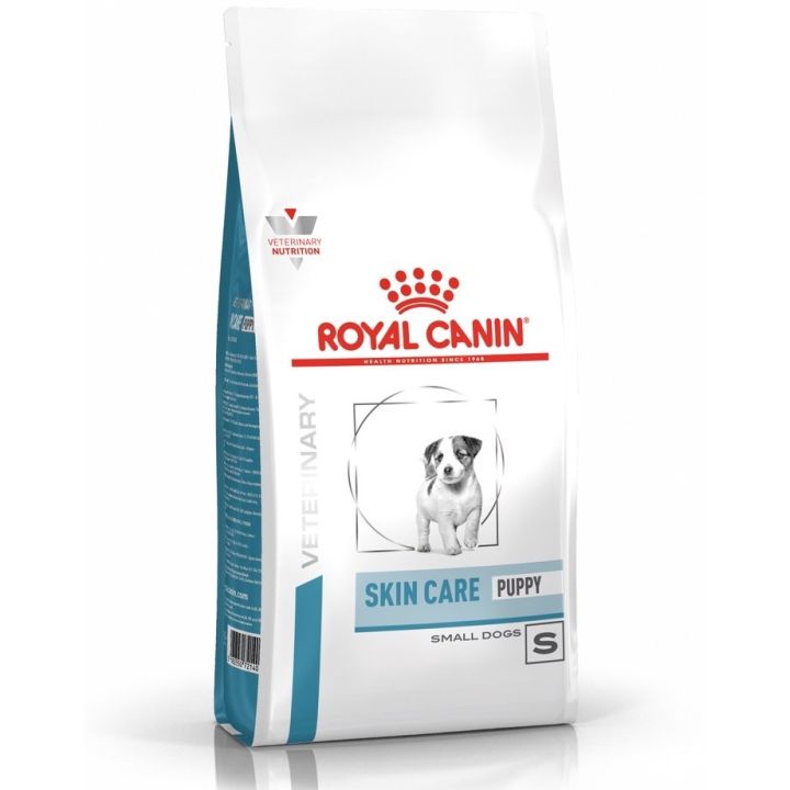 [ ส่งฟรี ] Royal Canin Skin Care puppy Small Dog 2 kg. อาหารสุนัข สูตรสุนัขพันธุ์เล็กอายุ 2-10 เดือน ผิวแพ้ง่าย