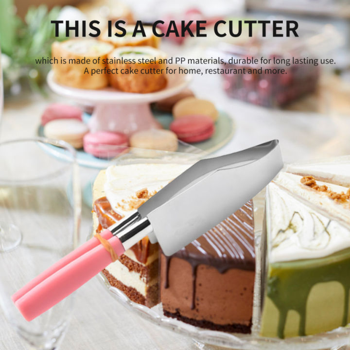 เครื่องตัดเค้ก-creative-stainless-steel-pastry-bread-เครื่องตัดเค้กแหนบอาหาร-anti-slip-handle-kitchen-baking-tools