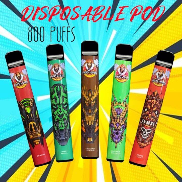 POD KING MAXX DISPO 800 PUFFS PODS MODS | Lazada PH