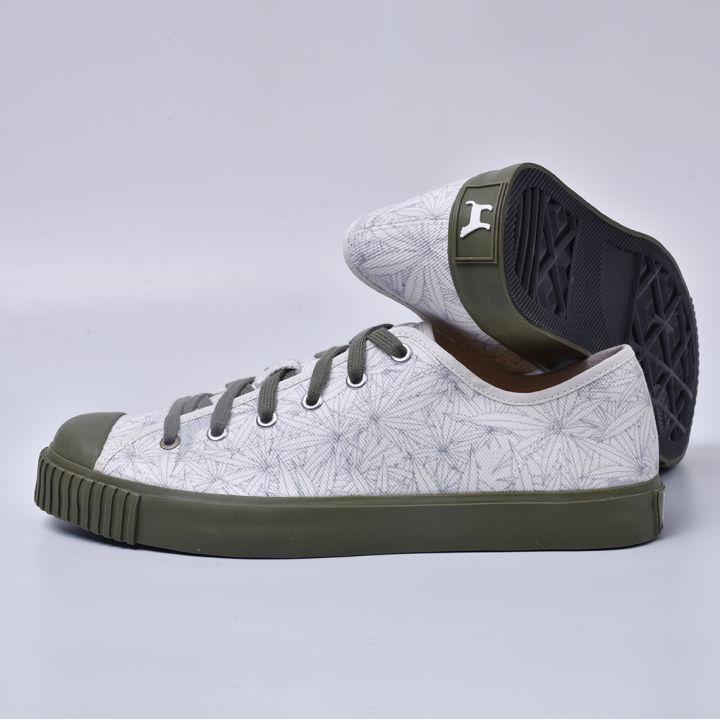 phanmaba-sneakers-รองเท้าผ้าใบพันธุ์หมาบ้า-รุ่นใบไม้รื่นรมย์สีขาว