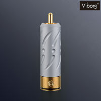 แยกขายได้ของแท้ Viborg รุ่น VR109G Copper+Silver+Gold RCA Connectors Audio grade / ร้าน All Cable
