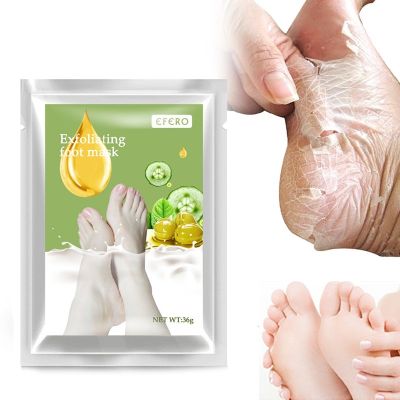 【CW】 10PCS Baby Feet Mask Exfoliating Foot Socks Pedicure Peeling Dead Skin Remover Peel Care Tool Moisturizing
