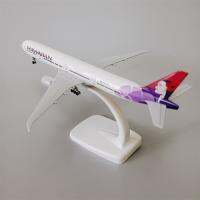 เครื่องบิน B777ฮาวายอากาศอเมริกัน20ซม. ล้อแบบจำลองเครื่องบินเครื่องบินโบอิ้งแอร์เวย์สจากโลหะอัลลอยด์สหรัฐฯ