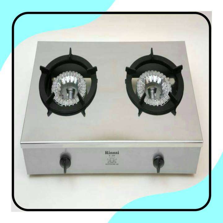 burner/tungku/kompor gas Rinnai RI-2RSP/RI-RI4RSP original Termurah |  Lazada Indonesia