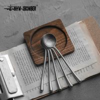 Stainless Steel Coffee Spoon Chic Tea Scoops Stirring Spoon Kichen Cafe Accessories Delicate Espresso Spoons Coffee Bar Tools