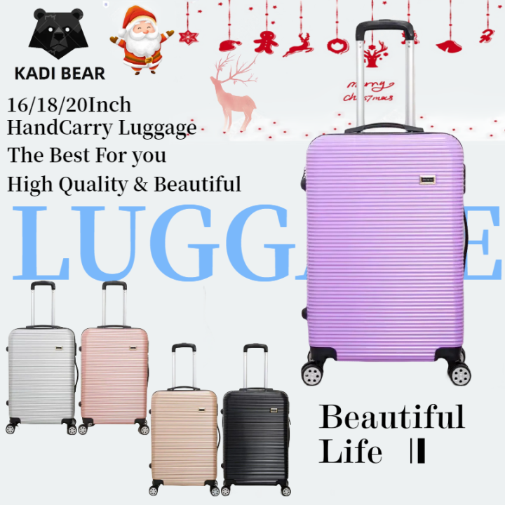(KADI BEAR) Luggage 18Inch HandCarry Suitcase 16/18/20 Inch Code Lock ...