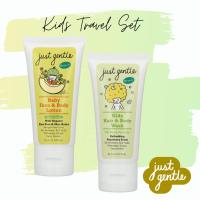 Travel size 45 ml. Kids wash &amp; Lotion Melon เจลสระผมและอาบน้ำสําหรับเด็ก และ โลชั่นกลิ่น เมล่อน ขนาด 45 มล.