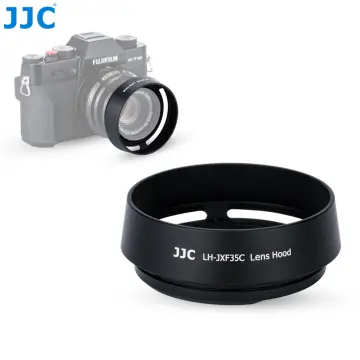 JJC Metal Lens Hood Sun Shade for Fujifilm XF 27mm f/2.8 R WR Lens for  Fujifilm XT5 XT4 XT3 XT30 XH2S XE4 XS10 Replaces LH-XF27