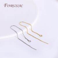 อินเทรนด์ 18K Gold Plated Long Tassel Earwire,ทองเหลืองบางสายหูสำหรับต่างหูทำผลการค้นหา,เครื่องประดับแฟชั่น DIY สำหรับผู้หญิง-vn4958570