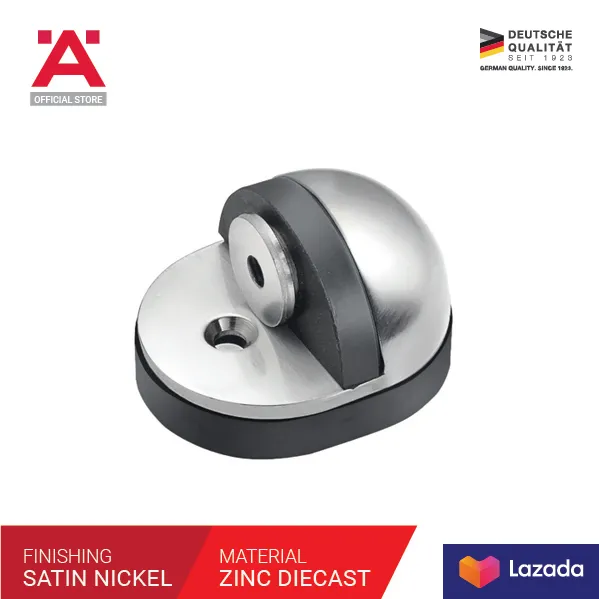 Hafele Door Holder In Satin Nickel Finishing Made From Zinc Diecast