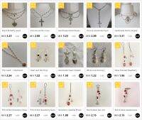 【VV】 Pink  amp; Strawberry Charms Keychain Chain Inspired Bow Star Grunge y2k keychainTH