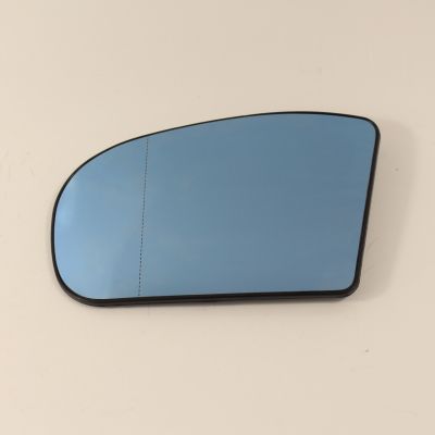 Blue color Side Rearview Mirror Glass Replacement for Mercedes Benz W203 W211 2000-2006 2038100121 2038101021