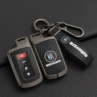 Alloy Car Remote Key Case Cover Shell For Toyota Corolla Camry RAV4 Highlander Auris CHR Avalon Land Cruiser Holder Fob Keyless