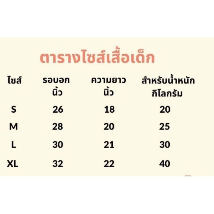 เสื้อยืดเด็ก1-12ขวบ-คละสีคละลาย