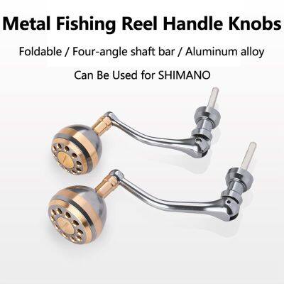 DEUKIO Fishing Reel Rocker Arm Grip Pill All Metal Aluminum Alloy Fishing Reel Handle Knob for Shimano Spinning Reel 1000-6000 Fishing Reels