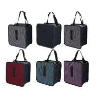 ✓✸✱ Multifunctional Hanging Car Trash Can Oxford Cloth Dustbin Car Back Seat Organizer for Snacks