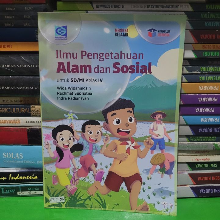 Buku Baru Ilmu Pengetahuan Alam Dan Sosial Kelas 4 Sd Kurikulum Merdeka