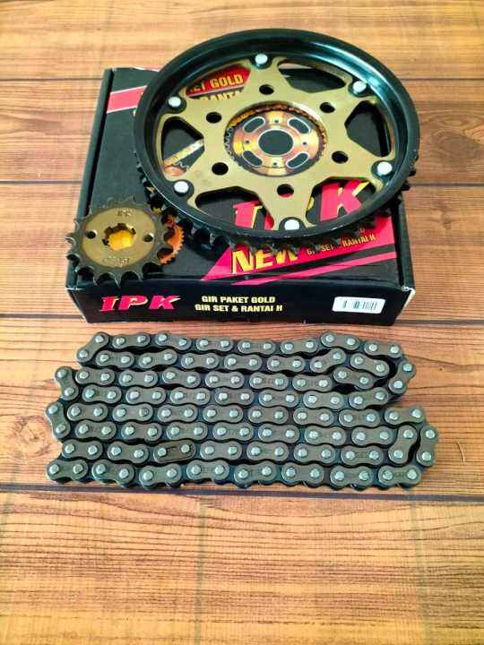 GIR SET GEAR PAKET CBR150R FACELIFT NEW LED 20192022 6 HOLE BAJA