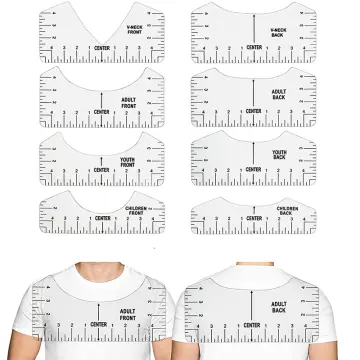  Tshirt Ruler Guide For Vinyl Alignment,T Shirt Ruler To  Center Design,Tshirt Measurement Tool