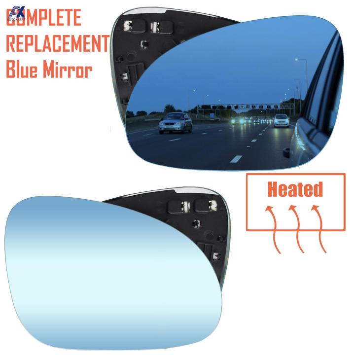 อะไหล่กระจกอุ่นกระจกสีฟ้าสำหรับเปลี่ยน-mk5รถ-vw-golf-5นิ้ว-b6-jetta-passat-3c0857522-3c0857521-2006-2009ด้านขวาซ้าย