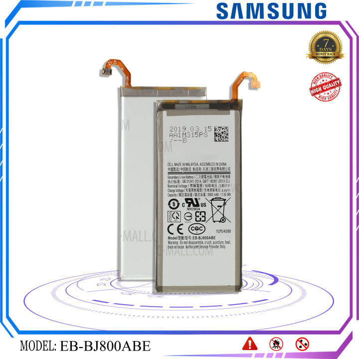 แบตเตอรี่-สำหรับรุ่น-samsung-galaxy-j8-2018-eb-bj800abe-3000mah-high-quality-มีประกัน-6-เดือน