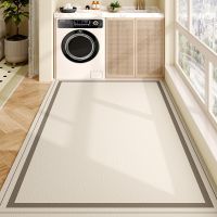 PVC Wipeable Non-cleaning Carpets Large Area Balcony Rug Home Living Room Decoration Rugs Kitchen Non-slip and Oil-proof Carpet