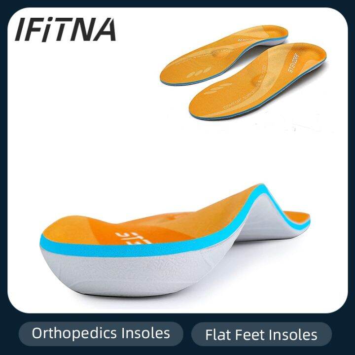 Flat Feet Orthopedic Insole Template Sneaker Insert Men Plantar ...