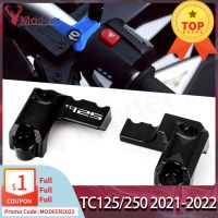 ♈ TC 125-250 Accessories Motorcycle Front Brake Clutch Master Cylinder Reservoir Clamp Cover Protector For TC125 TC250 2021 2022