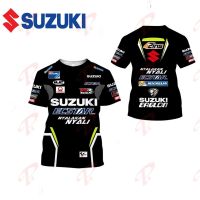 Racing Lph-ha Shirts Suzuki t Shirts See 4 Men t Shirt Summer Short Sleeve Fashion Woman Moto Team Children Clothes Tops 2023 New T-shirt