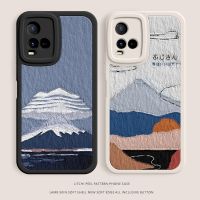 {Taoyitao Case} ภาพวาดสีน้ำมันเคสสำหรับ VIVO Y12S Y11S Y01 Y12 Y20 SG Y20i Y20A Y21 Y21S Y21T Y21A Y30 Y33T Y33S Y55 Y75 Y76 2021ฝาครอบ4G 5G