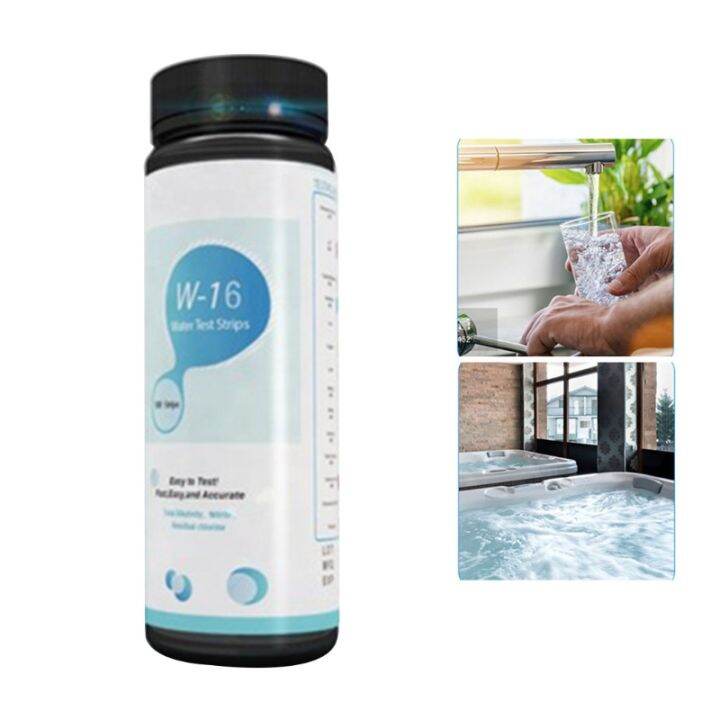 50 strips Drinking Water Test Kit Testing Strips for Hardness, Chlorine