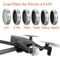 Parrot ANAFI กล้องโดรน CPL ND32 ND16 ND8 ND4ที่มีความหนาแน่นเป็นกลางตัวกรองโพลาไรซ์สำหรับ Parrot ANAFI อุปกรณ์เสริมสำหรับโดรน