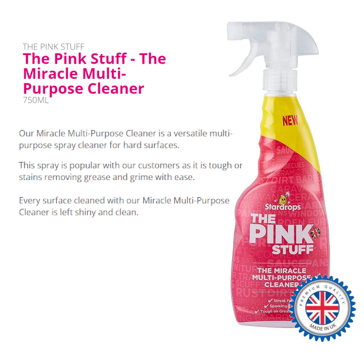 The Pink Stuff The Miracle Multi Purpose Cleaner, 750 ml (25.4 oz) Lazada PH