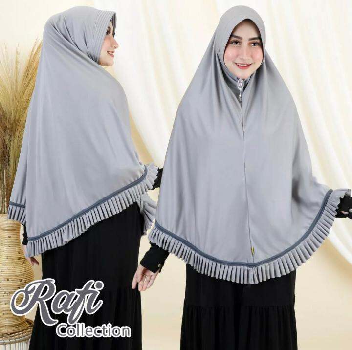 Jilbab Jumbo Gotik rempel Terlaris / Fashion Wanita Hijab Syari
