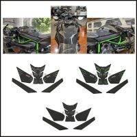 สติกเกอร์ป้องกันที่ยึดเข่าแก๊สด้านแผ่นกันกระแทกสำหรับ Kawasaki NINJA H2 21-22ถังน้ำมันมอเตอร์ไซค์3M ที่แข็งแกร่งเป็นพิเศษ