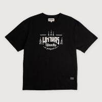 MAHANAKHON X Oak Club Oversized TS - Black  PO4T