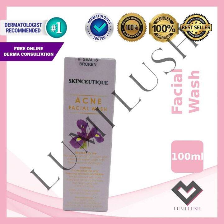 Skinceutique Acne Facial Wash 100ml Lazada PH