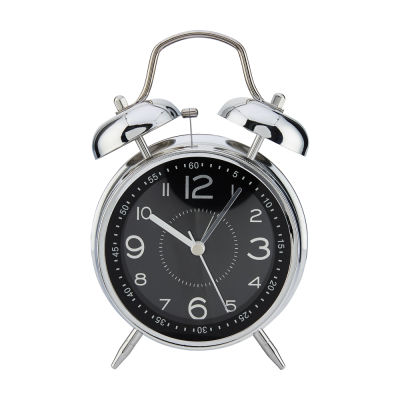 [ส่งฟรี] สินค้าตกแต่งบ้าน นาฬิกาปลุก สั่นกระดิง ยี่ห้อ Index รุ่น อันจา ขนาด 4 นิ้ว - สีดำ สินค้า index แท้ 100%