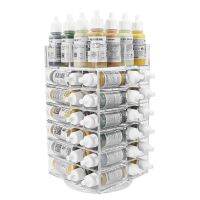 【CW】♦  Evemodel 1pc Paint Organizer Pigment Bottle Spinning Rack Rotatable Holder Pigments Shelf  SN02