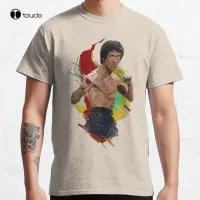 Bruce Lee Enter The Dragon Classic Tshirt Cotton Tee Shirt Custom Aldult Teen Digital Printing Tee Shirt