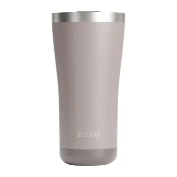 Zoku 18oz Stainless Steel Powder Coated Bottle Ash