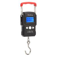 50Kg/5g LCD Digital Display Backlight Portable Hanging Hook Scale Double Accuracy Fishing Travel Mini Electronic Weighing Scale Luggage Scales